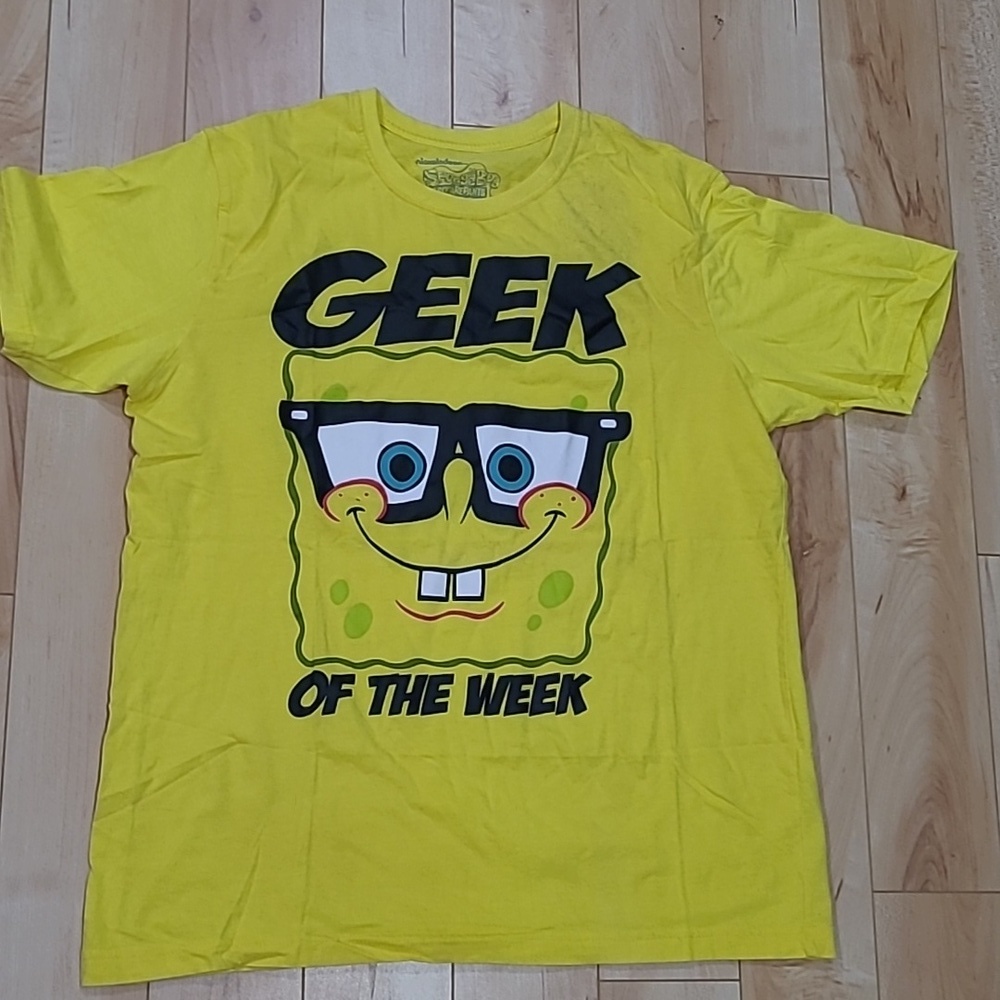 Sponge Bob men's large t-shirt